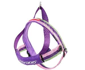 Ezydog Medium Bubblegum Quick Fit Dog Harness (55cm to 67cm) (Purple/Pink)