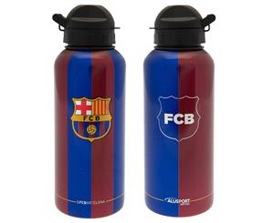 Fc Barcelona Aluminium Drinks Bottle (Blue/Claret) - TA3493