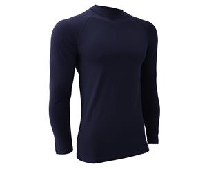 Finden & Hales Mens Sports Long Sleeve Team Baselayer Vest (Navy) - RW411