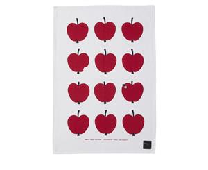 Finlayson Omppu Tea Towel Red