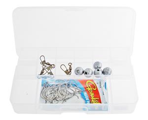 Fishing 2 Tray Tackle Box 22 x 10.5 x 4.5cm