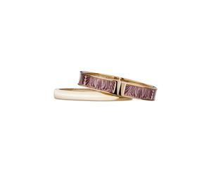 Florence Broadhurst French Fountain Bracelet Set With Rose-Gold plating