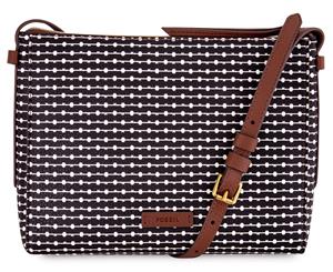 Fossil Felicity Crossbody Bag - Black/White