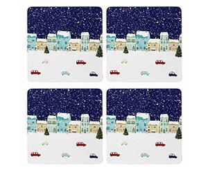 Foxwood Home Winter Scene Placemats