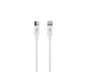 GRIFFIN USB-C TO LIGHTNING CABLE (4FT/1.2 METER) - WHITE