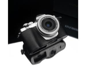 Gariz XS-CHEM10IIBK Camera Half Case Black for for Olympus E-M10II Mark II