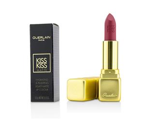 Guerlain KissKiss Matte Hydrating Matte Lip Colour # M375 Flaming Rose 3.5g/0.12oz