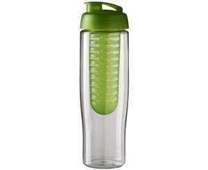 H2o Tempo 700Ml Flip Lid Sport Bottle And Infuser (Transparent/Green) - PF2864