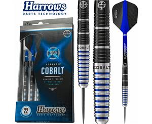 Harrows - Cobalt Darts - Steel Tip - 90% Tungsten - 21g 22g 23g 24g 25g 26g