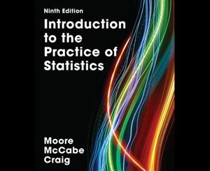 Introduction to the Practice of Statistics  9th edition