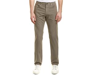 J Brand Kane Foliation Linen-Blend Straight Leg