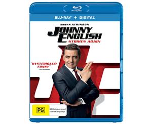 Johnny English Strikes Again with Digital Download Blu-ray Region B