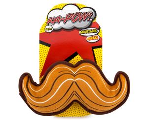 Ka-Pow Moustache Dog Toy