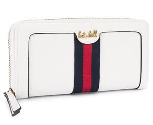 Kate Hill Lia Continental Wallet - White