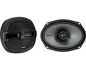 Kicker 44KSC6904 6x9" 150W RMS 2-Way Coaxial Car Speakers