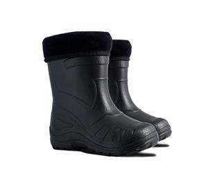 Kids Otter Gumboot - Black