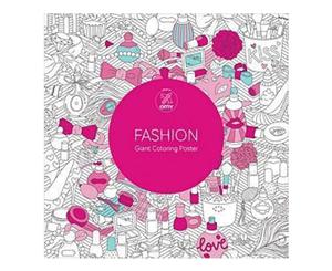 Lark Books Fashion Giant Colouring Poster