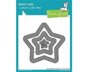 Lawn Fawn Cuts Stitched Star Frames LF1630