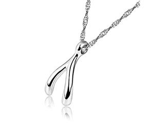 Lazeera Necklace-White Gold