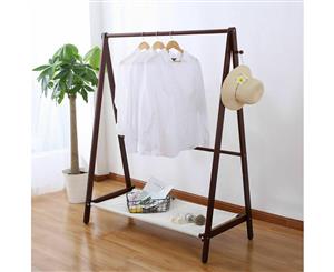 Levede Wooden Garment Coat Clothes Stand Rack Bag Shoe Hanger Hat Jacket Holder