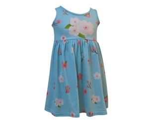 Light Blue Flower Dress