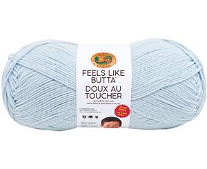 Lion Brand Feels Like Butta Bonus Bundle Yarn-Ice