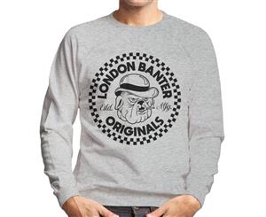 London Banter Bulldog Logo Men's Sweatshirt - Heather Grey