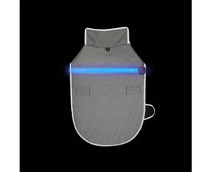 Loomo LED Dog Coat Blue