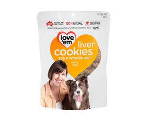 Love'em Liver Cookies Soy & Wholemeal