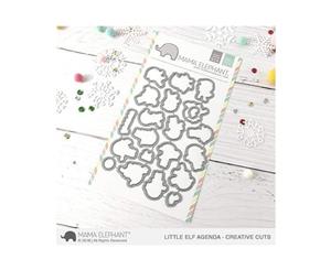 Mama Elephant - Little Elf Agenda - Creative Cuts Dies