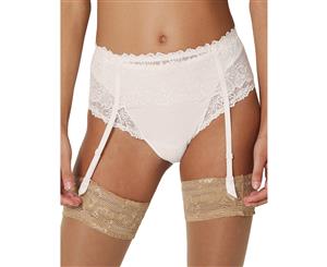 Marie Jo 0701330 Jane Suspender Belt - Natural Off-White