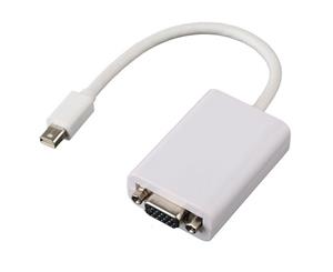 Mini Display Port to VGA HD15 Converter