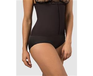 Miraclesuit Shapewear Inches Off Waist Cincher - Black