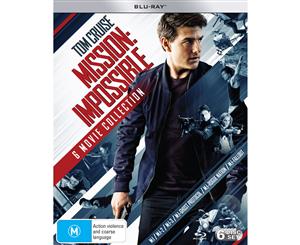 Mission Impossible The 6 Movie Collection Box Set Blu-ray Region B