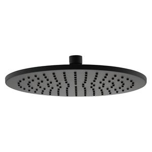 Mondella WELS 3 Star 9L/min 250mm Black Resonance Rain Shower Head