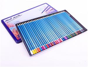 Mont Marte Watercolour Pencils - Metal Tin 36pc