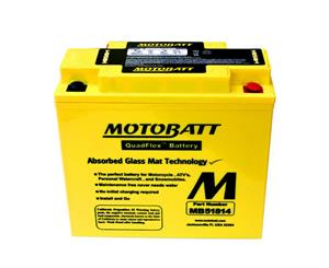 Motobatt Qyad Flex Battery Absorbed Glass Mat Technology MB51814 12V