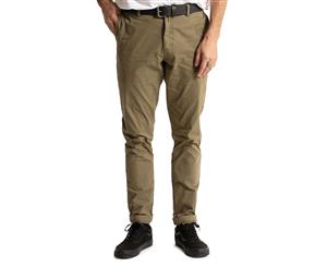 Mr Simple Men's Slim Chino Pants - Army