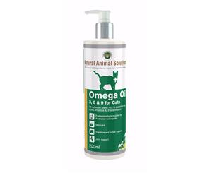 Natural Animal Solutions Omega Oil 3 6 & 9 for Cats 200ml