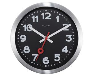 NeXtime Station Number Wall & Table Clock - Black