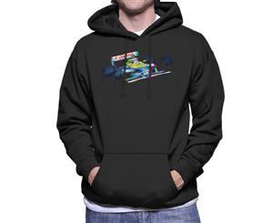 Nelson Piquet Williams FW11B Belgian GP Men's Hooded Sweatshirt - Black