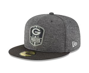 New Era 59Fifty Cap - Black Sideline Green Bay Packers