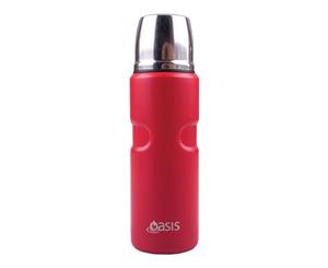 Oasis Vacuum Insulated Flask 500ml - Red