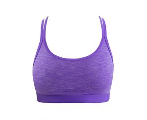 Olivia Crop Top - Child - Party Purple