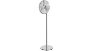 Omega Altise 40cm Slimline Pedestal Fan - Brushed Chrome