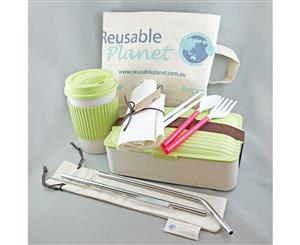 On-The-Go Zero Waste Foodie Pack - Green