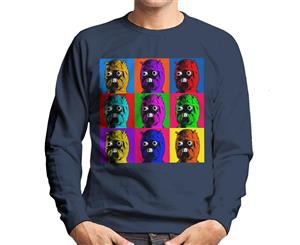 Original Stormtrooper Tuscan Raider Pop Art Men's Sweatshirt - Navy Blue