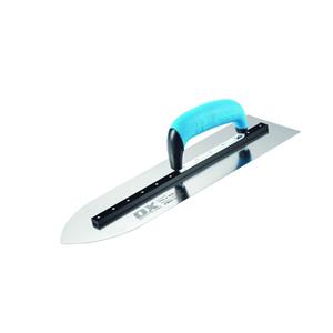 Ox Professional 115 x 600mm S/S Pointed Finishing Trowel