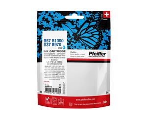 Pfeiffer Ink Cartridge Compatible With Brother Lc-1000c / Lc-57c & Lc-970c / Lc-37c Cyan