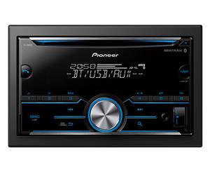 Pioneer FH-S505BT Dual Bluetooth CD FM USB Spotify Siri Eyes